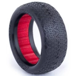 AKA Racing 1/10 Buggy EVO Typo 4WD Front Tires, Clay (1/10 EVO) (2)