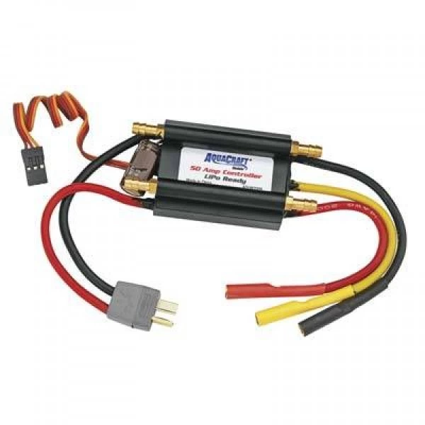 50-Amp 14V Water Cooled Marine Controller LiPO Ready 1 50-Amp 14V Water Cooled Marine Controller LiPO Ready