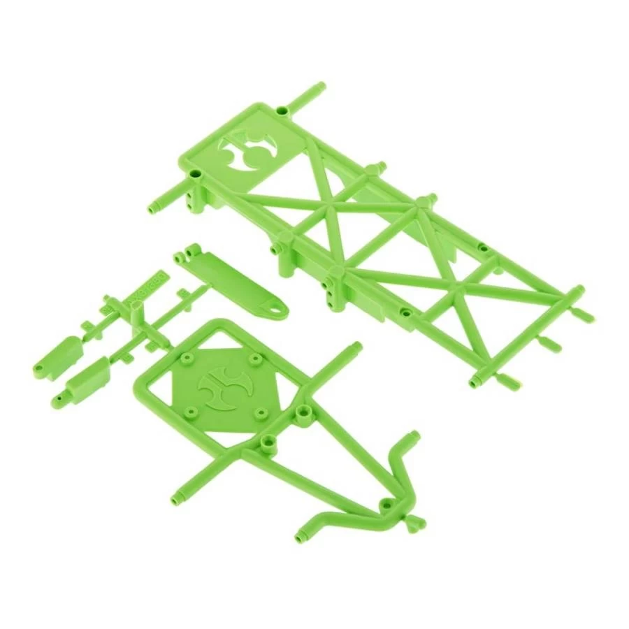 Axial Monster Truck Electronics And Battery Tray, Green 1 Axial Monster Truck Electronics And Battery Tray, Green