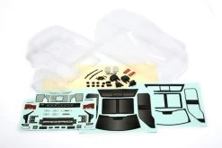 Cen Racing Ford F-450 SD Clear Complete Body Set With Light Bucket