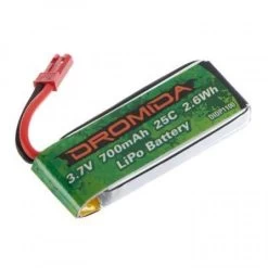 Dromida LiPo Battery 700mAh 25C 3.7V (1S) With JST Connector