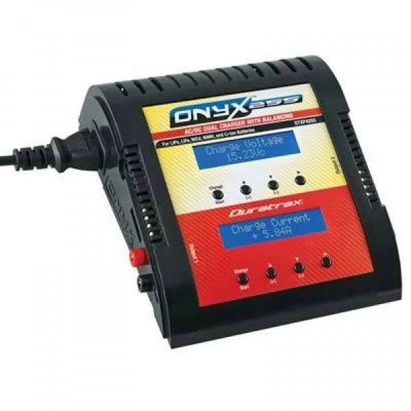 Duratrax Onyx Li-24 2-4S LiPo/LiFe Balance Charger With Star Connector 1 Duratrax Onyx Li-24 2-4S LiPo/LiFe Balance Charger With Star Connector