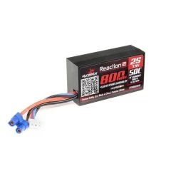 Dynamite 7.4V 800mAh 2S 50C Hardcase Lipo Battery With EC2 Connector