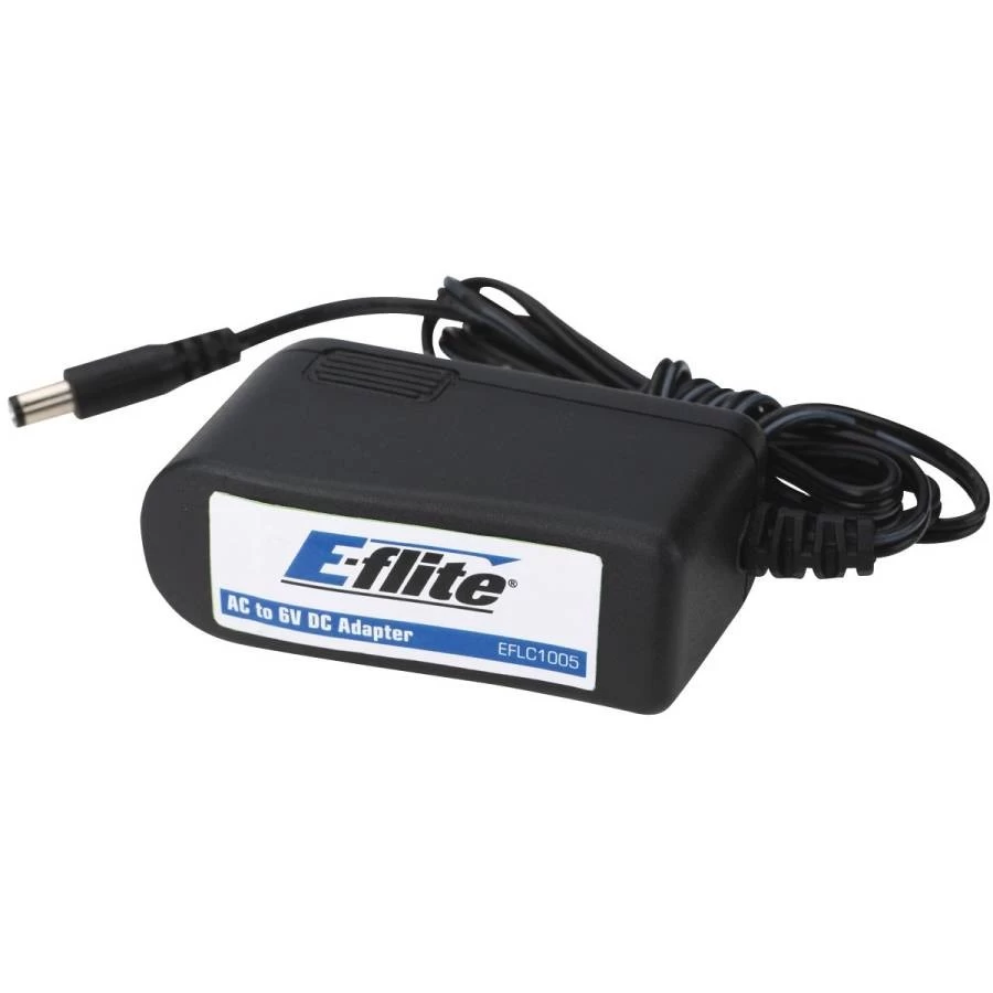 E-Flite AC To 6VDC 1.5-Amp Power Supply 1 E-Flite AC To 6VDC 1.5-Amp Power Supply
