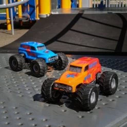 ECX RC Micro Ruckus 1/28 2wd RTR Monster Truck, Blue -Remote Control Toys ecx rc ecx00008t1 03