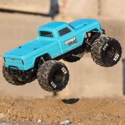 ECX RC 1/10 AMP Crush RTR 2WD Monster Truck, Blue -Remote Control Toys ecx rc ecx ecx03048t1 12