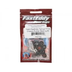 FastEddy Bearings Tamiya TT-02 Chassis Rubber Bearing Kit