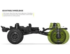 Gmade GS02 Komodo Double Cab TS 1/10 4WD Trail Crawler Kit -Remote Control Toys gmade gma gma57004v1 03