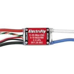 C-25 Mini Brushed ESC W/BEC