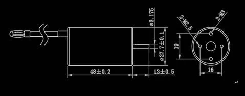 Hobbywing Seaking 2848SL 3900Kv Brushless Motor 2 Hobbywing Seaking 2848SL 3900Kv Brushless Motor - Image 2