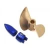 Hot-racing Brass Prop Set With Bullet Nut & Drive Dog (M41/ Spartan)