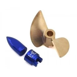 Hot-racing Brass Prop Set With Bullet Nut & Drive Dog (M41/ Spartan)