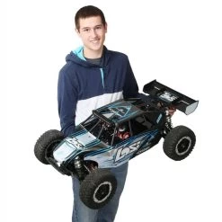 DBXL-E Brushless RTR 1/5 4WD Desert Buggy With AVC, Black -Remote Control Toys losi los05012t1 06