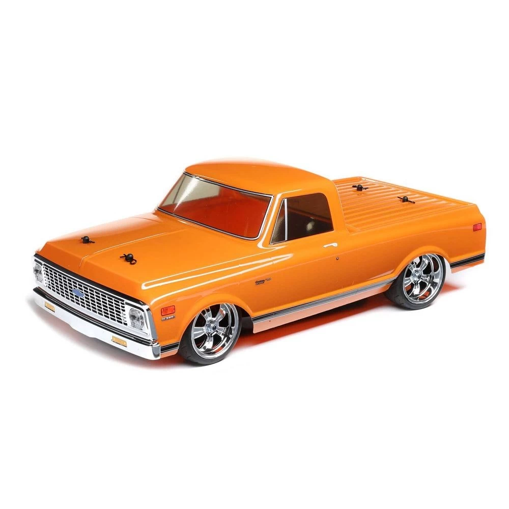 Losi 1972 V100 Chevy C10 1/10 AWD RTR Classic Pickup, Orange