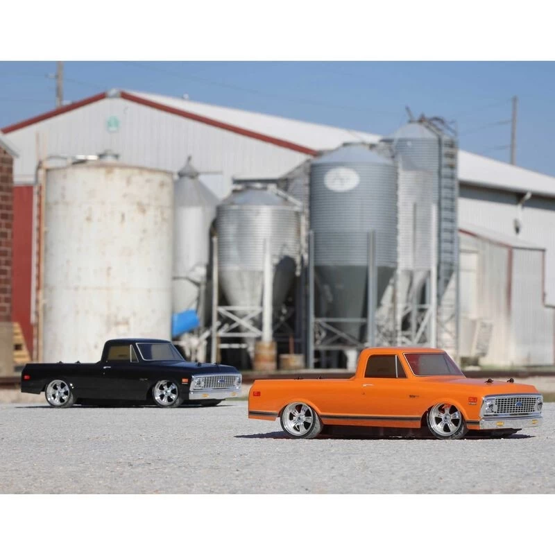 Losi 1972 V100 Chevy C10 1/10 AWD RTR Classic Pickup, Orange 3 Losi 1972 V100 Chevy C10 1/10 AWD RTR Classic Pickup, Orange - Image 3