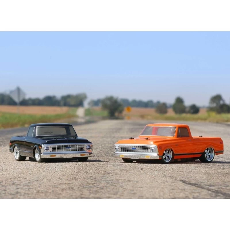 Losi 1972 V100 Chevy C10 1/10 AWD RTR Classic Pickup, Orange 4 Losi 1972 V100 Chevy C10 1/10 AWD RTR Classic Pickup, Orange - Image 4