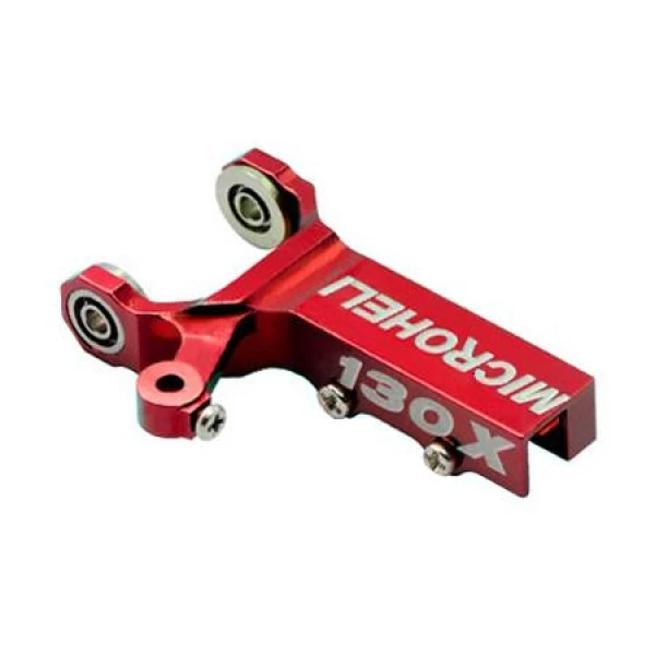 Alum Tail GearCase(Sqr),Red:130 1 Alum Tail GearCase(Sqr),Red:130