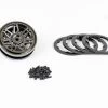 Pit Bull Tires 1.9" Beadlock Raceline #931 Injector, Gun Metal Wheels (2)