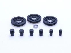 PN Racing Mini-Z 64 Pitch Delrin Spur Gear & Pinion Kit