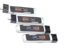 Power Hobby 1S 3.7V 250Mah 45C Lipo Battery (4)