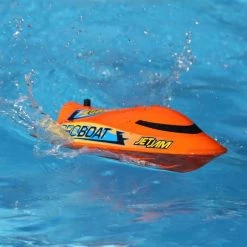 Jet Jam 12-inch RTR Pool Racer Jet Pump Boat, Orange -Remote Control Toys pro boat prb08031t1 10