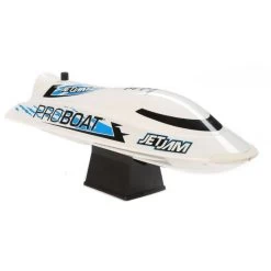 Jet Jam 12-inch Pool Racer, White: RTR -Remote Control Toys pro boat prb08031t2 03