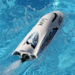 Jet Jam 12-inch Pool Racer, White: RTR -Remote Control Toys pro boat prb08031t2 10