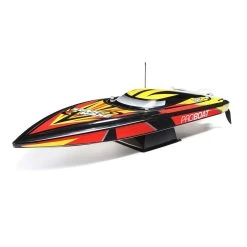 Pro Boat Sonicwake V2 36" Self-Righting Brushless Deep-V RTR Boat, Black