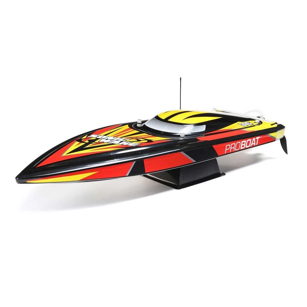 Pro Boat Sonicwake V2 36" Self-Righting Brushless Deep-V RTR Boat, Black 1 Pro Boat Sonicwake V2 36" Self-Righting Brushless Deep-V RTR Boat, Black