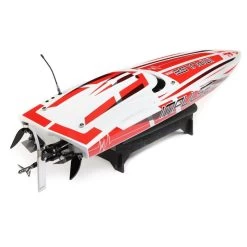The Pro Boat Impulse 32" Brushless Deep-V RTR Boat With Smart, White/Red 17 The Pro Boat Impulse 32" Brushless Deep-V RTR Boat With Smart, White/Red -Remote Control Toys pro boat prb prb08037t2 08