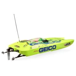 Pro Boat Miss GEICO Zelos 36" Twin Brushless RTR Catamaran -Remote Control Toys pro boat prb prb08040v2 03