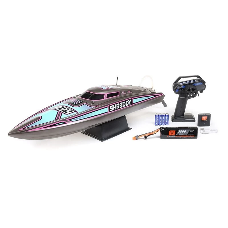 The Pro Boat Recoil 2 26" Self-Righting Brushless Deep-V RTR Boat, Shreddy 2 The Pro Boat Recoil 2 26" Self-Righting Brushless Deep-V RTR Boat, Shreddy - Image 2