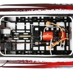 Pro Boat Blackjack 42" 8S Brushless RTR Catamaran, White/Red -Remote Control Toys pro boat prb prb08043t2 06