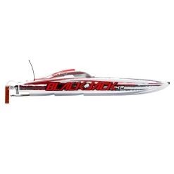 Pro Boat Blackjack 42" 8S Brushless RTR Catamaran, White/Red -Remote Control Toys pro boat prb prb08043t2 10