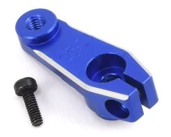 Protek R/C 4mm Long Clamping Servo Horn, 25T, Blue