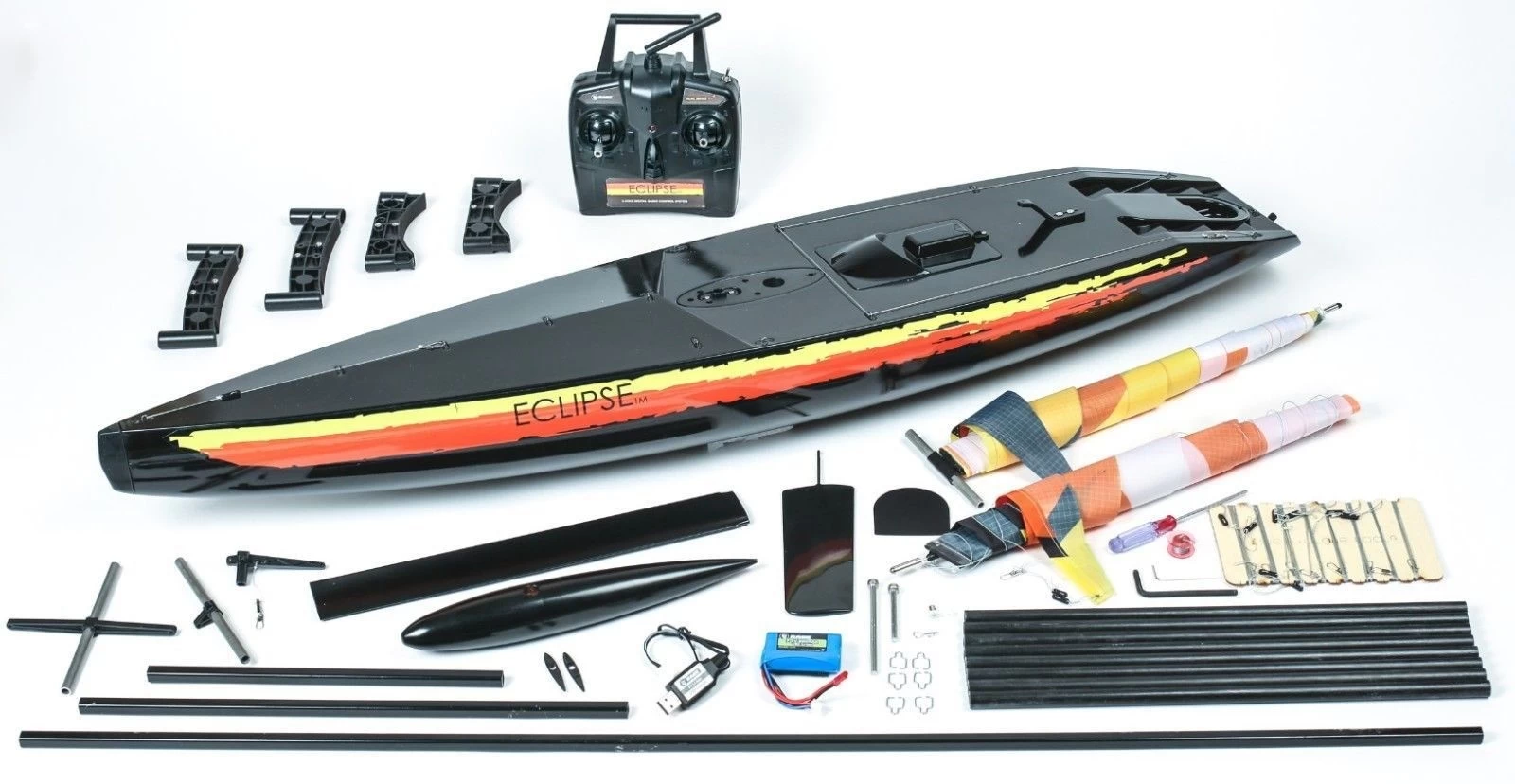 Rage Eclipse 1M RTR Sailboat Racing Yacht 2 Rage Eclipse 1M RTR Sailboat Racing Yacht - Image 2