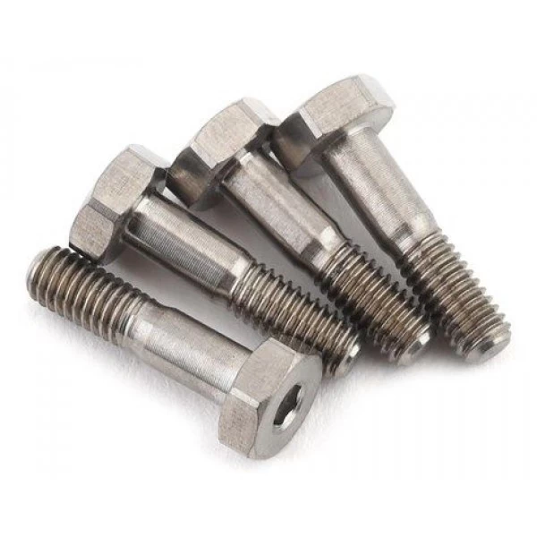 Revolution Design B74 Titanium Lower Shock Screw Set (4) 1 Revolution Design B74 Titanium Lower Shock Screw Set (4)