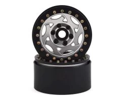 SSD RC 1.9” Champion Beadlock Wheels (Silver/Black)