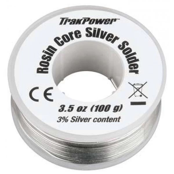 Rosin Core Silver Solder 100g 1 Rosin Core Silver Solder 100g
