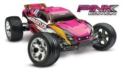 Rustler 1/10 Scale Stadium Truck With TQ 2.4 GHz Radio System, Pink