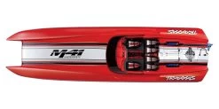 M41 40" Race Boat With TSM And TQi, RED -Remote Control Toys traxxas tra57046 4 red 05