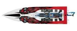 Traxxas Spartan Brushless 36" Race Boat With TSM, Red -Remote Control Toys traxxas tra57076 4redx 10