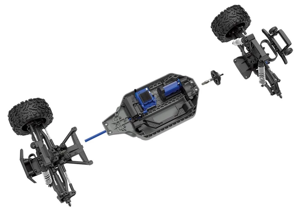 Traxxas Rustler Stadium Truck 4X4 VXL Brushless RTR 1/10 4WD (green) 7 Traxxas Rustler Stadium Truck 4X4 VXL Brushless RTR 1/10 4WD (green) - Image 7