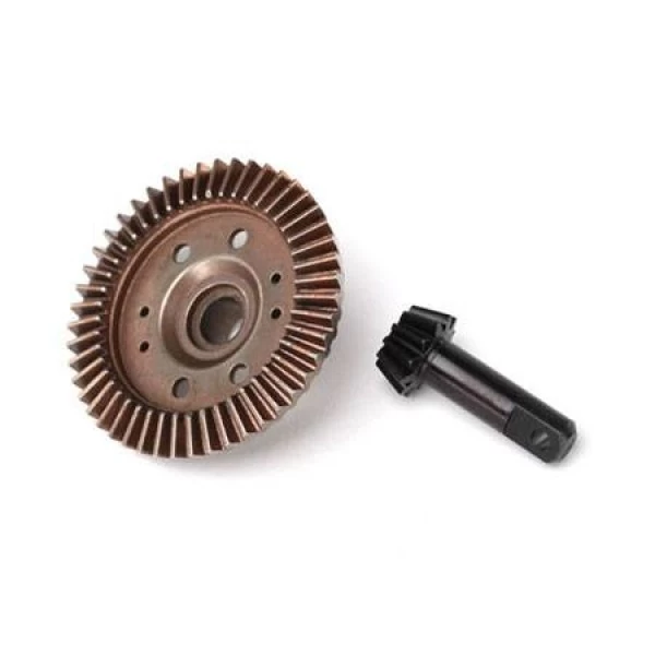 Traxxas Ring Gear Differential Pinion Gear 12/47 Ratio Front 1 Traxxas Ring Gear Differential Pinion Gear 12/47 Ratio Front