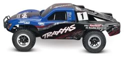 Traxxas 1/10 Slash 4WD Brushless RTR Short Course Truck, Blue -Remote Control Toys traxxas tra68086 4 blue 10