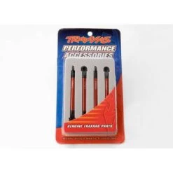 Traxxas VXL Push Rods Aluminum Red Anodized (4)