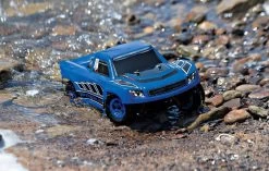 LaTrax Desert Prerunner RTR 1/18 4WD Truck, Blue -Remote Control Toys traxxas tra76064 5 blue 03