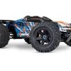 Traxxas E-Revo VXL Brushless 1/10 4WD Monster Truck With TQi Link And TSM, Orange