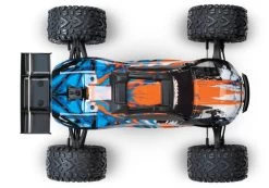 Traxxas E-Revo VXL Brushless 1/10 4WD Monster Truck With TQi Link And TSM, Orange -Remote Control Toys traxxas tra86086 4 org 04