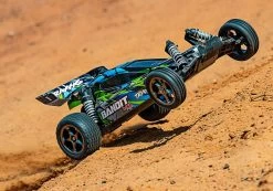 Traxxas Bandit VXL 1/10 Off-Road Buggy RTR With TQi 2.4GHz Radio And TSM, Green -Remote Control Toys traxxas tra tra24076 4 grn 10
